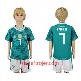 Tyskland Fodboldtrøjer Draxler 7 Børn Udebanesæt VM 2018